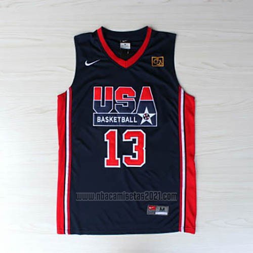 Camiseta USA 1992 Chris Mullin #13 Negro